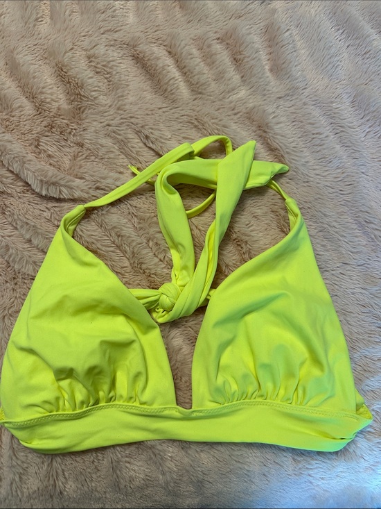 Victoria's Secret Other - Neon Yellow Halter Bikini Top